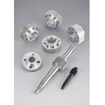 CNC Machined Components Ra 0.4 Um Surface Roughness For industrial plastic parts/cnc turned components for sale