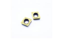 China Fracture Resistance Cermet Turning Tool Inserts Good Surface Smoothness CCMT09T304-1HQ PV2110 supplier
