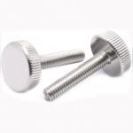 M3-M6 Stainless Steel Thumb Screws Flat Head Knurled Screw for sale