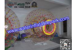 China Human Inflatable Walking Hamster Ball , Person Inside Ball Inflatable Toy supplier