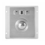 Vandal Resistant High 800 Dpi Optical Trackball Pointing Device Stainless Steel Long Use Life for sale