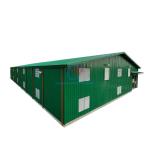 Durable Warehouse Prefabricated Buildings Lightweight Steel Frame Storage Buildings for sale