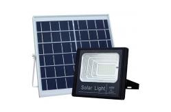 China 8000H 24V 100W Solar Flood Light Aluminum Solar Security Lamp supplier