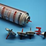 High-Flow Butane Refill Valve for Industrial Heaters with Anti-Backflow Protection