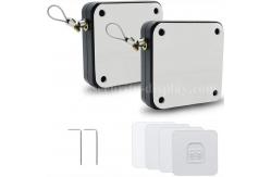 China Security Tether Automatic Retractable Punch Free Sensor Door Closer supplier