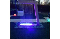 China Outside Backyard Corten Waterfall With Wooden Crate Packaging supplier
