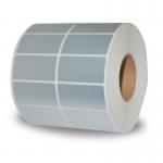 105mm 500pcs Custom Small Rectangle Stickers Single Row A6 Label for sale