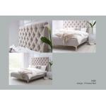 modern top quality fabric queen bed furniture for sale