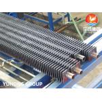 Rectangular Finned Tube Efficient Heat Transfer For Industrial Waste Heat Recovery for sale