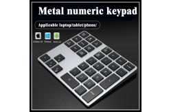 China Wireless Bluetooth 3.0 Pin Code Keypad Numeric Keyboard With 7 Backlight supplier