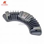 6063 Injection Mould Die Casting Parts Irregular Shape Aluminum Led Housing for sale
