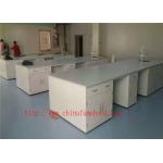 All Steel Structure Lab Central Bench For Chemical Factory and School From Huazhijun for sale