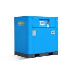 Belt Rotary Variable Speed Screw Compressor 80℃ Outlet Temperature Air Water Cooling System for sale