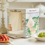 Custom Made Cake Packaging Boxes Matt Lamination And Offset Printing for sale