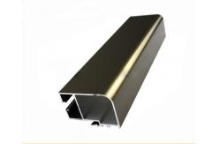 China High Precise Aluminium Handle Profile , Aluminium Shutter Profile For Building supplier