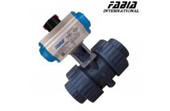 China 1/4” 1/2 Pneumatic High Pressure Soft Seal Ball Valve supplier