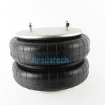 Rubber Double Convoluted Air Spring Firestone W013587557 AIRSUSTECH 2B7557 With One Piece Of Girdle Hoop for sale