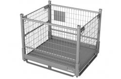 China Foldable Wire Mesh Stillage Pallet Cage 1T-2T Load For Lifting supplier