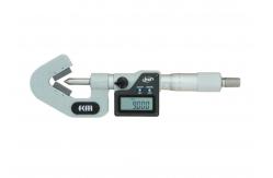 China Measuring Range 1-15mm Electronic Digital V-anvils Micrometer With 0.002mm Precision supplier