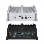 Embedded Industrial Fanless PC Supporting 3G 4G Module With Dual LAN Dual COM for sale