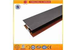 China Custom Wood Finished Aluminium Profiles For Windows And Doors supplier