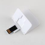 ABS Plastic Credit Card USB Sticks 2.0 128GB 64GB Both Side CMYK Print for sale