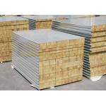 Customized Fireproof Fiber Glass Wool Metal Sandwich Panels For Wall Board