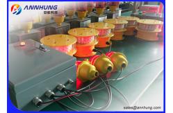China GSM Cellphone Monitoring Aircraft Warning Light Red Steady Burning supplier