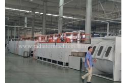 China Round Fluxer Aluminium Radiator Continuous Brazing Furnace 304 Stainless Steel supplier