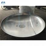 SA516 Gr60 89mm Flat Dished Heads GB Stainless Steel Dished Tank for sale
