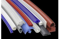 China Electrically Insulating Silicone Seal Strip Customized Extruded Profiles supplier