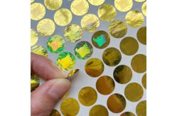 China 3D Printing Tamper Seal Stickers Hologram Sticker Label Carton Sealing supplier