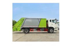 China HOWO 4x2 18CBM Truck Mounted Garbage Compactor Euro 3 Garbage Disposal Trucks supplier