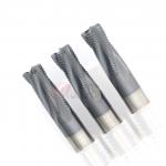 1/2 12mm diamond roughing end mill For Stainless Steel Fine Pitch 4Fl HRC60 for sale