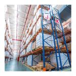 Custom Logo Lock Pins Style Metal Pallet Racking / Durable Warehouse Storage Shelf for sale