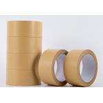 Hot Melt Kraft White Adhesive Tape For Industry Kraft Labels for sale