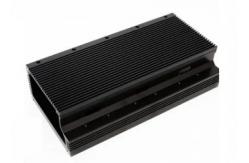 China 6061 T4 Industrial Aluminium Profile Anodized Computer Heat Sink supplier