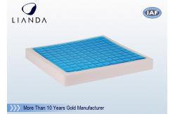 China 50D Density Memory Foam Cushion , Gel Square Seat Cushion Pad supplier