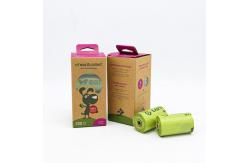 China ODM Compostable Dog Poop Bag For Pet Waste 20mic supplier