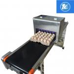 Custom Length Egg Printing Machine With 45ml High Capacity Ink Cartridges for sale