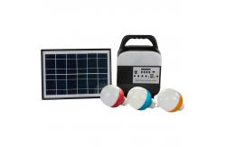 China Rechargeable LED Bulb Solar Home Lighting System For Emergencies supplier