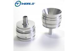 China Custom Black Anodizing CNC Machined Aluminum Parts Precision Lathe Service supplier