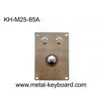 Waterproof 25MM Mount Stainless Steel Trackball Mouse for sale