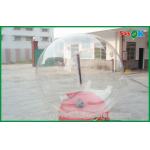 1.0mm PVC / TPU Water Walking Ball Transparent Large Ball for sale