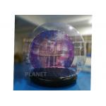 Customized Giant Human Size Inflatable Snow Globe With Blower , Air Pump for sale