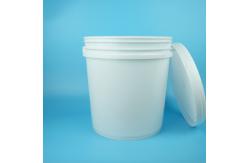 China Lid And Handle Round Plastic Bucket 16.5 Liter For Latex Paint supplier