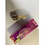 2w Filament Led Light Bulbs , Led Energy Saving Bulb Pc Glass