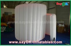 China Kampa Air Tent White Inflatable Led Lighting Inflatable Sprial Wall Photo Booth Background supplier