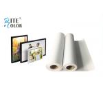 One Side Matte Polyester Canvas Rolls 220gsm Extra Long Inkjet Canvas Rolls