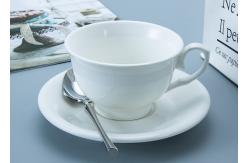 China Five Star Hotel 250cc Coffee Tea Cup With Saucers supplier